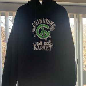 CHINATOWN MARKET PEACE MAN HOODIE SIZE XXL